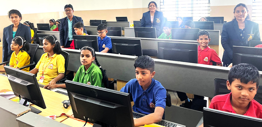 kle-school gadag computer-lab